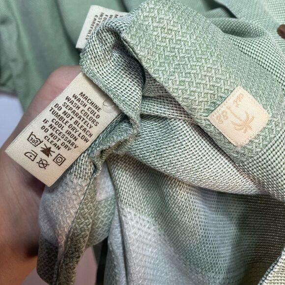 5 for $25🔥Pusser's Island Reserve Green 100% Silk Shirt XXL - Picture 6 of 11